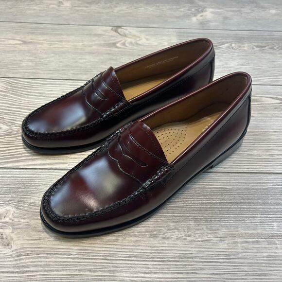 Classic Oxblood G.H. Bass Weejuns Loafers - Picture 3 of 9